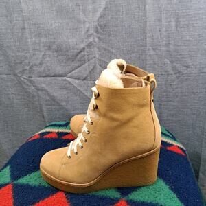 %SIZE 12 UGG Women's KIERNAN SLOUCH BOOTS HONEY / D10
